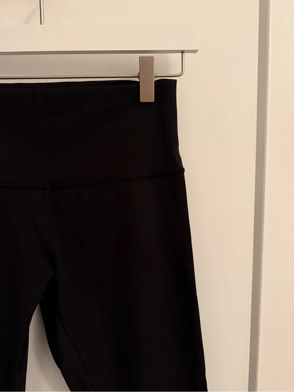 Lululemon Wunder Under Crop Solid Black Leggings